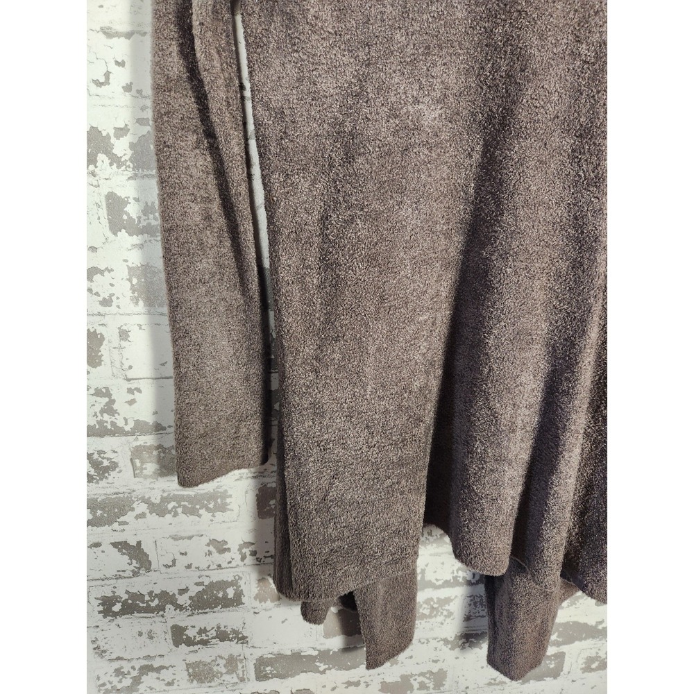 Barefoot Dreams Cardigan Womens S/M Brown CozyChic Lite Open Front Wrap Lounge - Picture 13 of 16